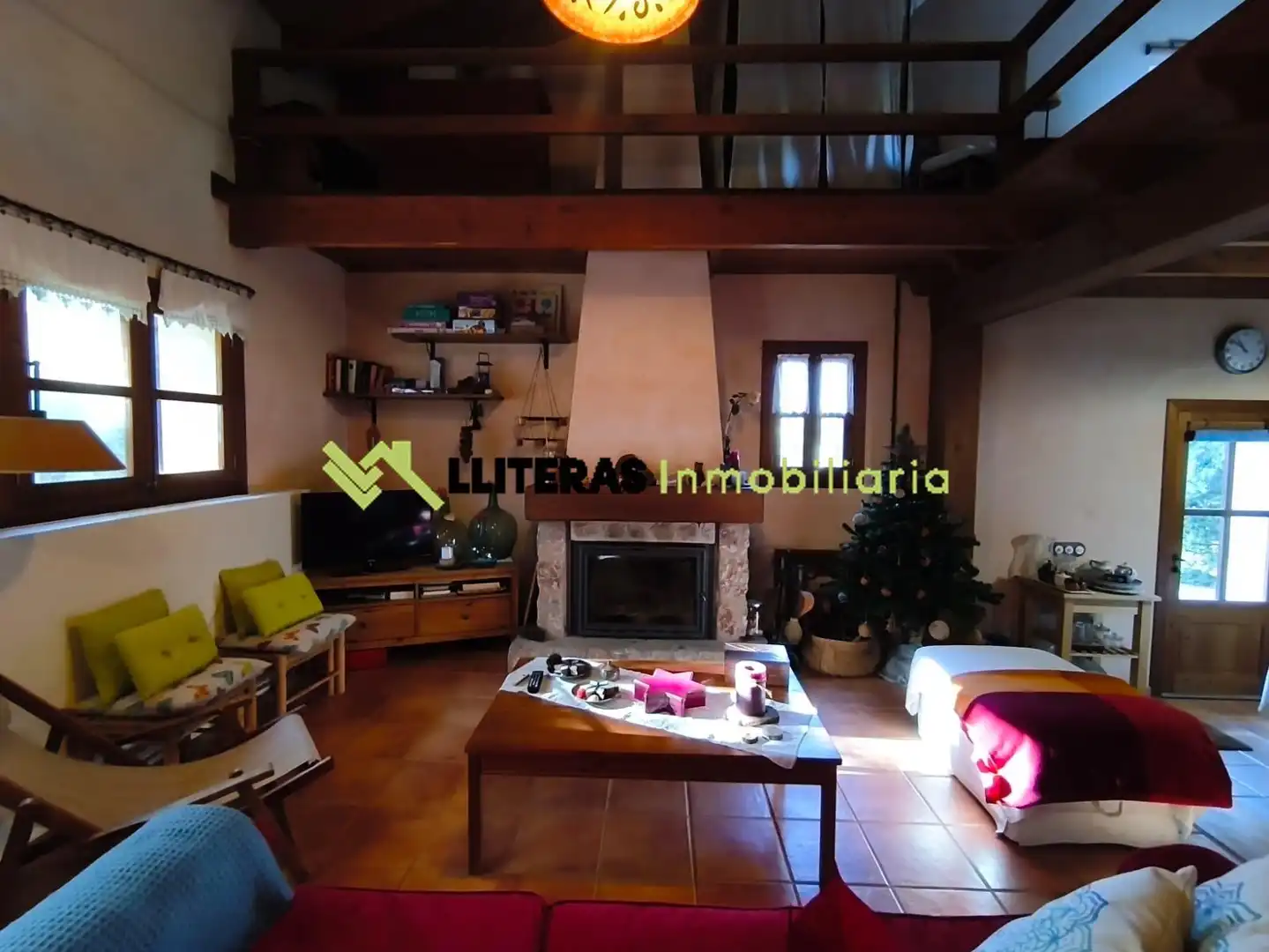 Sala de estar de Finca rústica en venta en Campanet