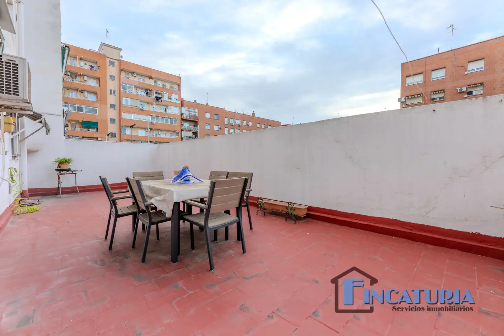 Terrasse von Wohnung zum Verkauf in Mislata mit Klimaanlage, Parkett und Terrasse
