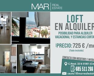 Exterior view of Flat to rent in  Ceuta Capital  with Furnished, Washing machine and Microwave