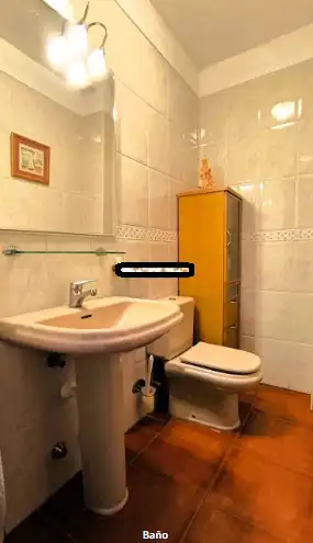 Bany de Casa adosada en venda en San Cristóbal de la Laguna amb Aire condicionat, Jardí privat i Terrassa