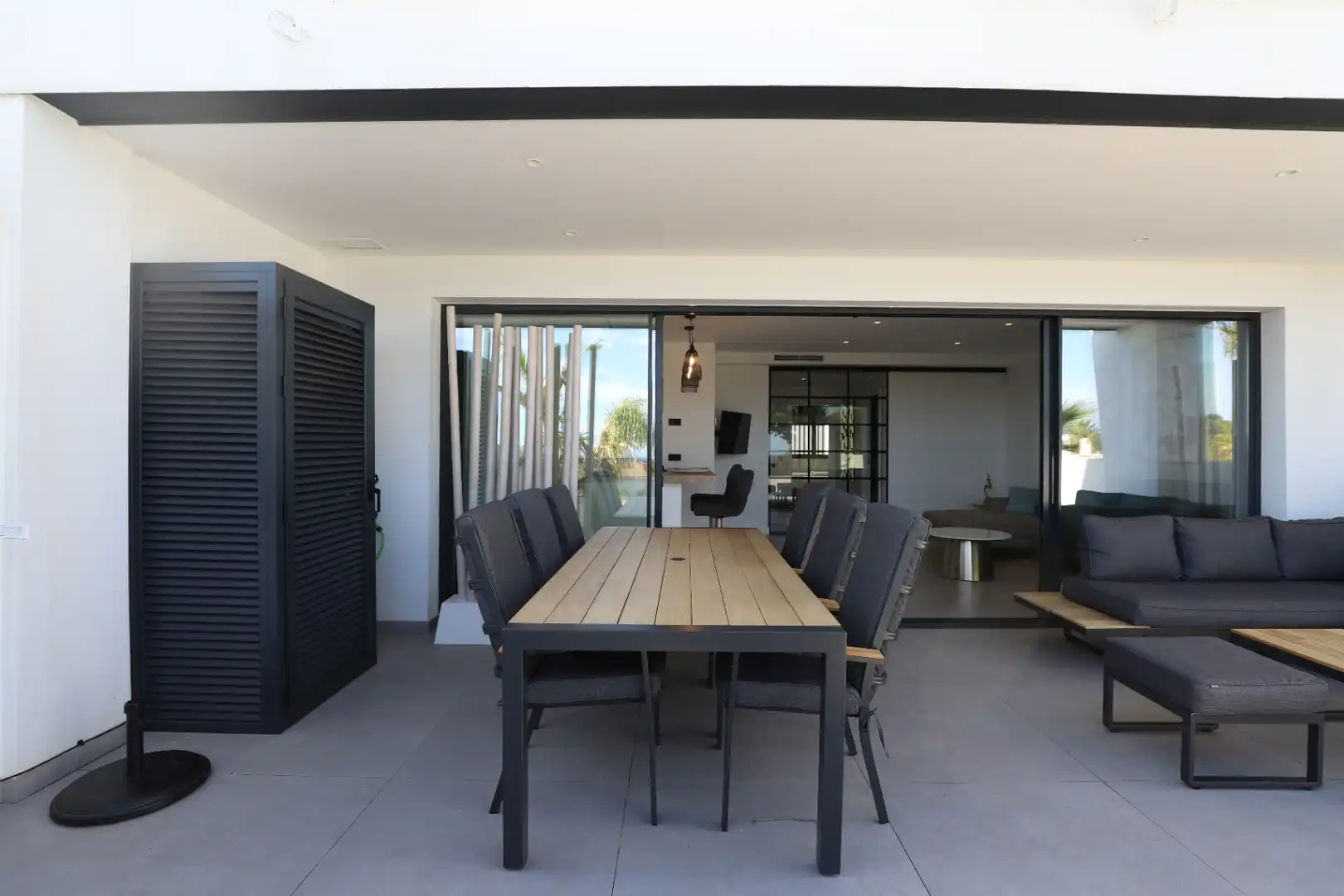 Terrassa de Apartament de lloguer en Estepona amb Aire condicionat, Calefacció i Terrassa