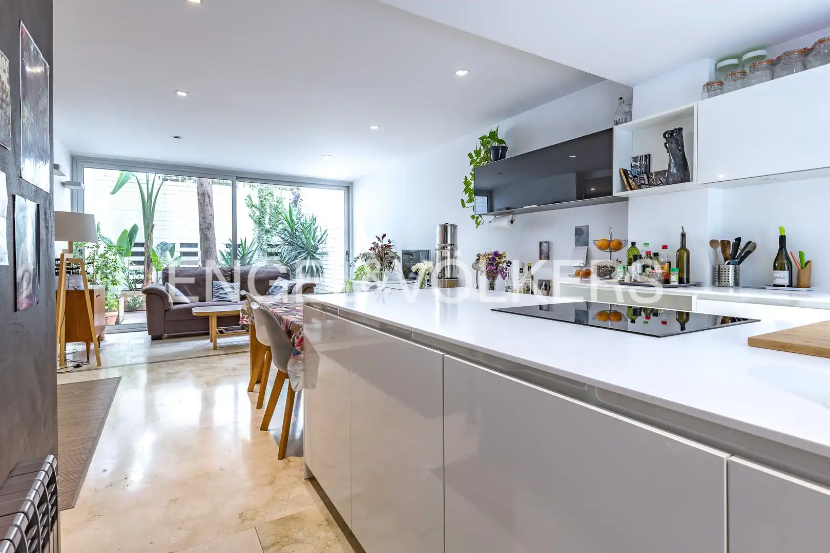 Kitchen of Houses for sale in Barcelona  with Air Conditioner, Heating and Private garden