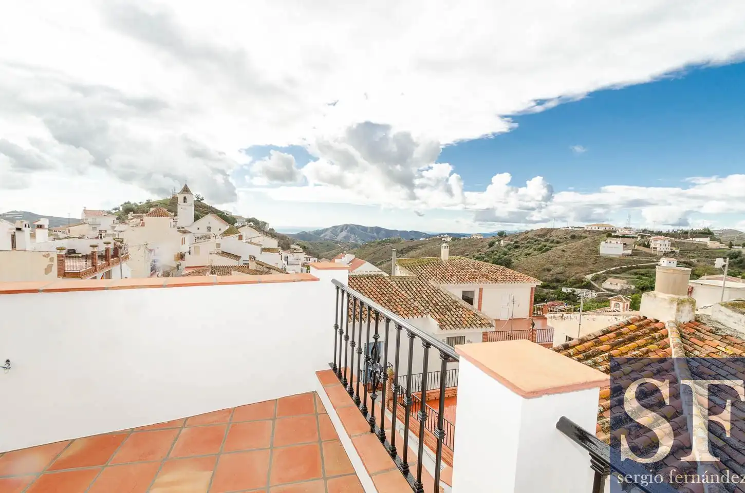 Vista exterior de Casa adosada en venta en Sedella