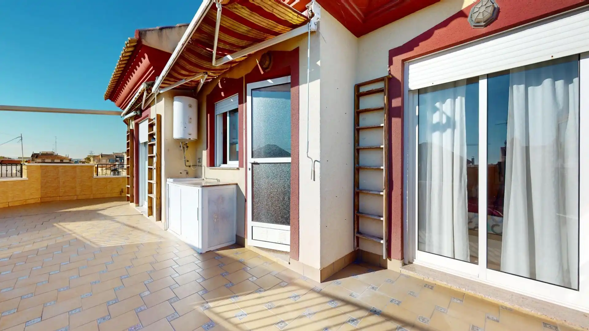 Balcony of Attic for sale in Pilar de la Horadada  with Terrace, Storage room and Furnished