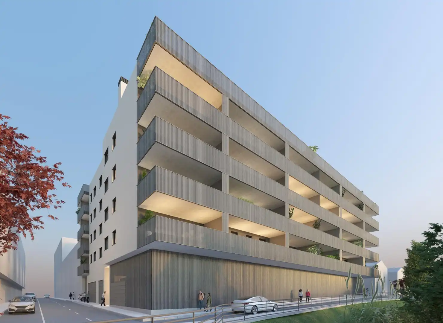 Vista exterior de Piso en venta en Tudela con Calefacción, Terraza y Trastero