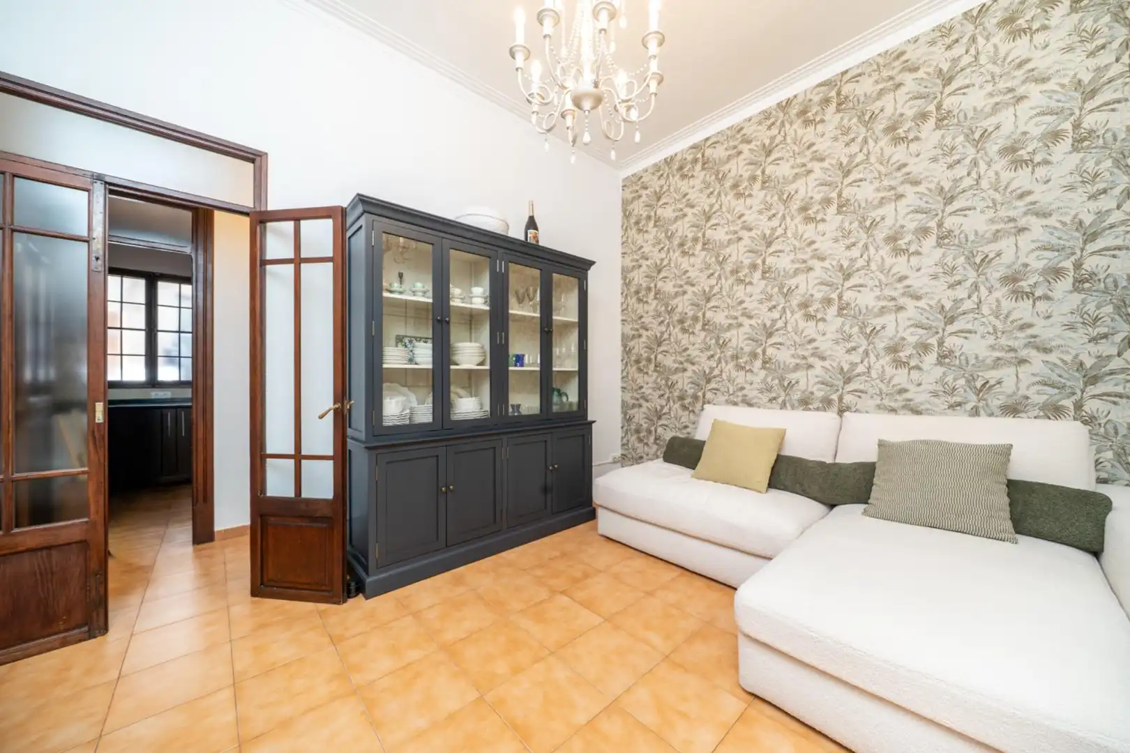 Living room of Flat for sale in  Palma de Mallorca  with Air Conditioner, Storage room and Balcony