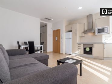 Appartamento con balcone in affitto a Camins al Grau
