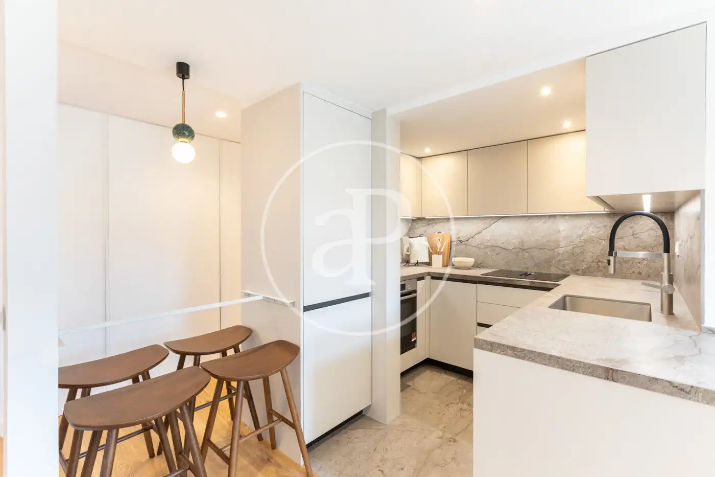 Kitchen of Duplexes for sale in Madrid  with Air Conditioner, Heating and Terrace