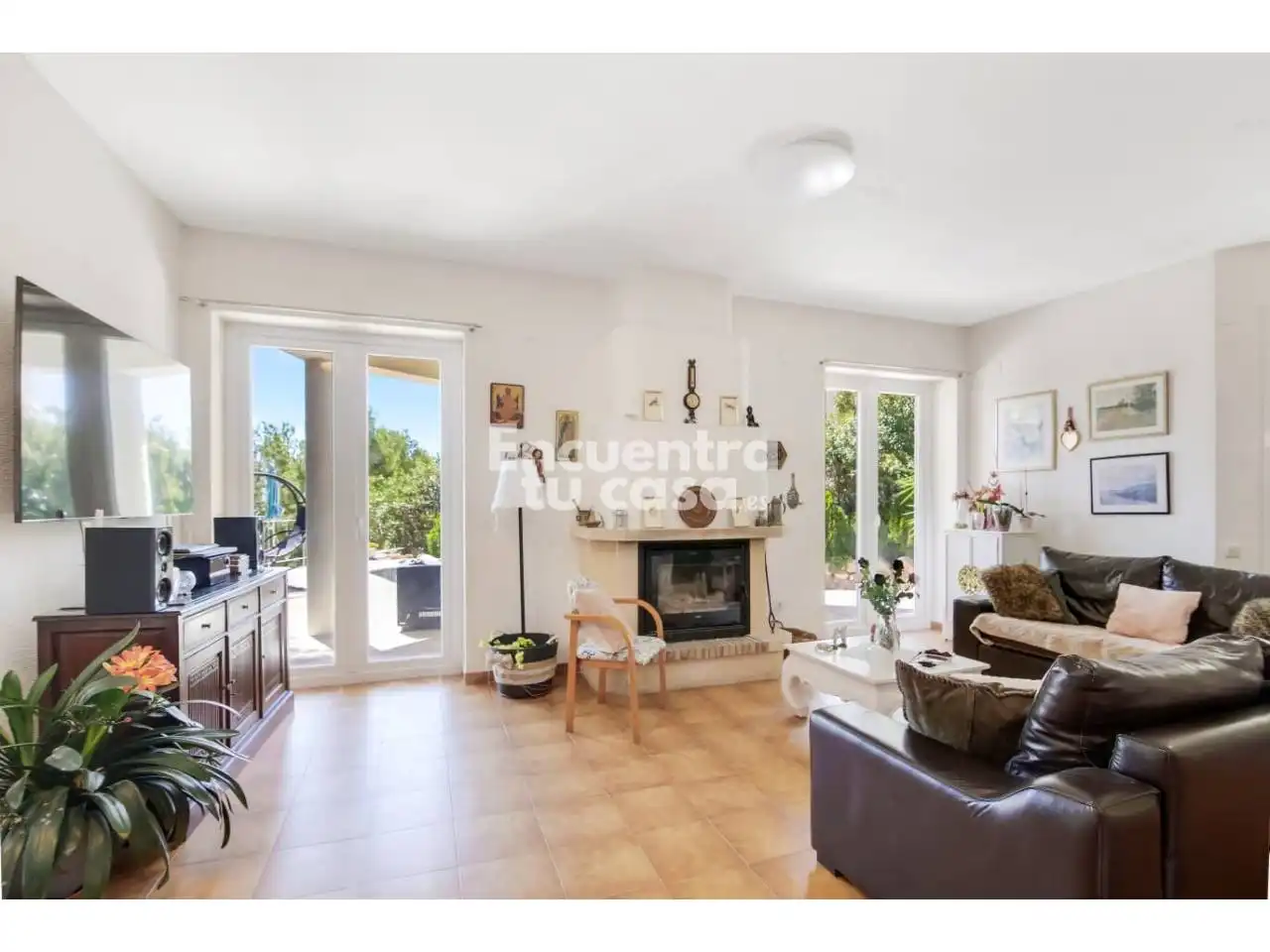 Sala de estar de Casa o chalet en venta en Altea con Aire acondicionado, Calefacción y Jardín privado