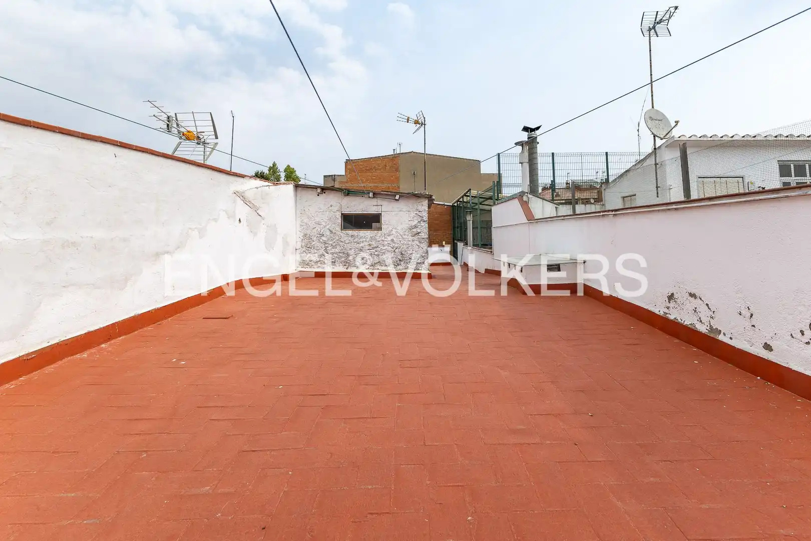 Terrassa de Casa adosada en venda en Sabadell amb Calefacció, Jardí privat i Terrassa
