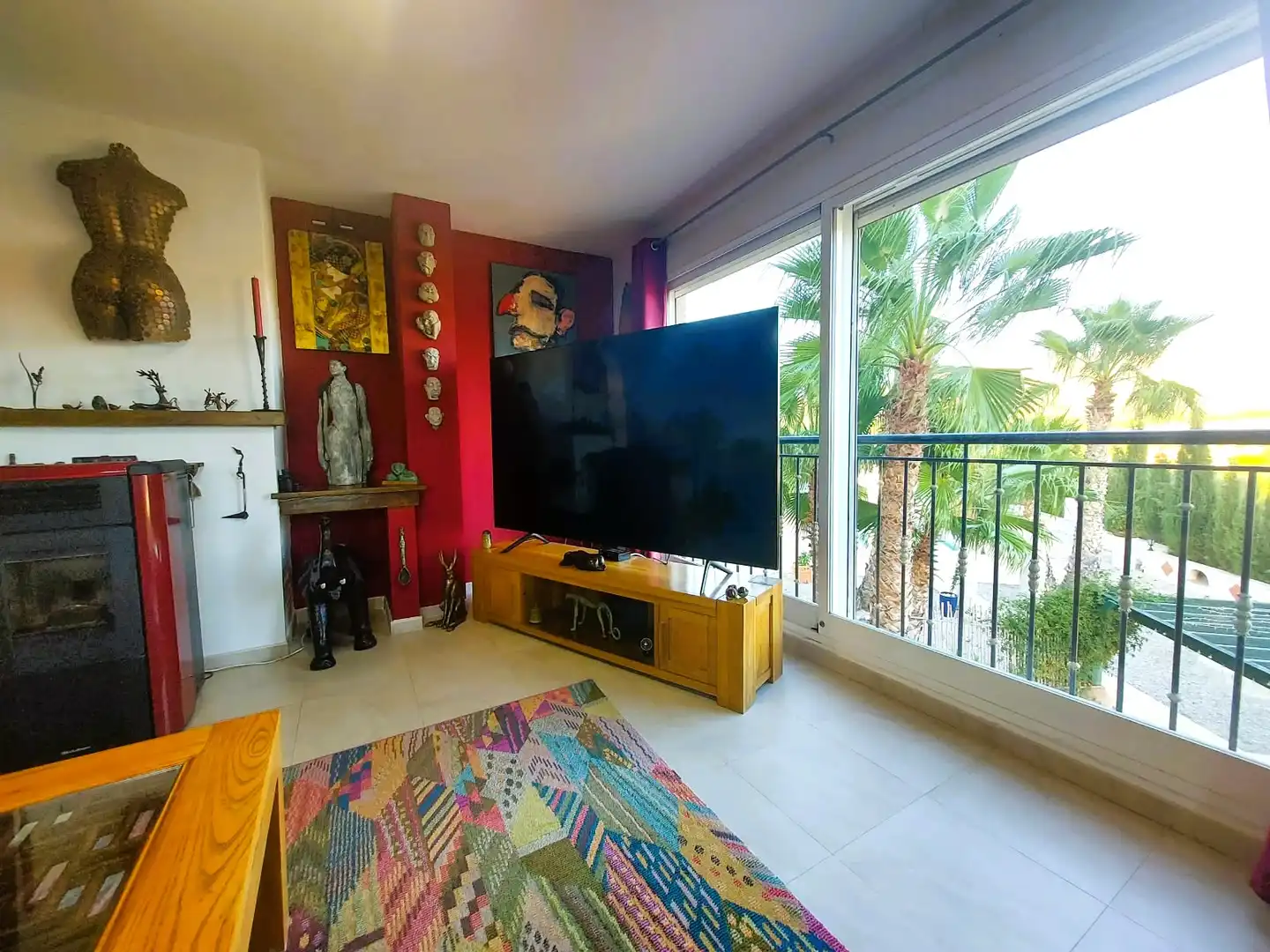 Sala de estar de Casa o chalet en venta en Calasparra con Jardín privado y Piscina