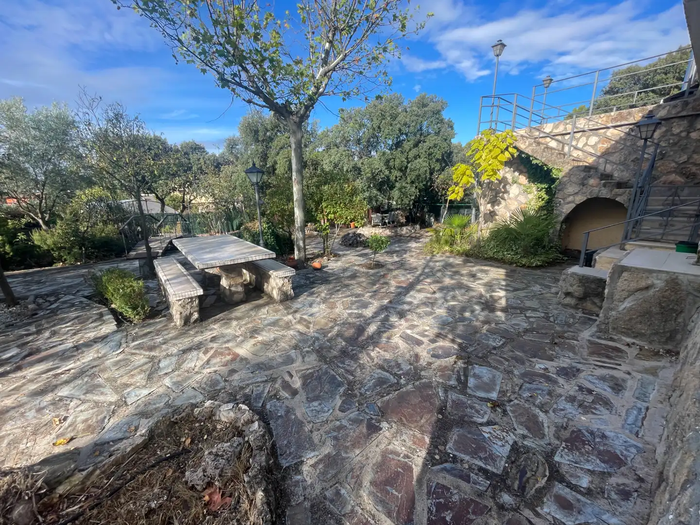 Terraza de Casa o chalet en venta en Albalate de Zorita con Calefacción, Jardín privado y Terraza