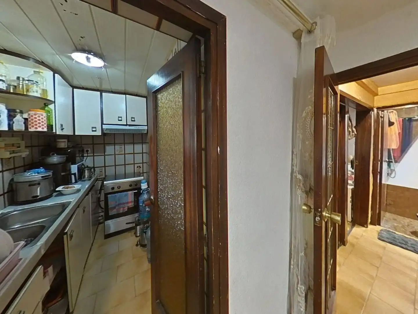 Kitchen of Flat for sale in Sabadell  with Heating