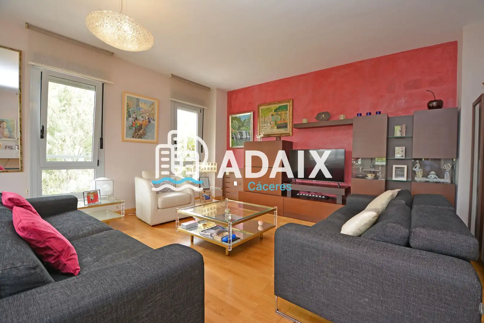 Jardín de Ático en venta en Cáceres con Aire acondicionado, Calefacción y Terraza