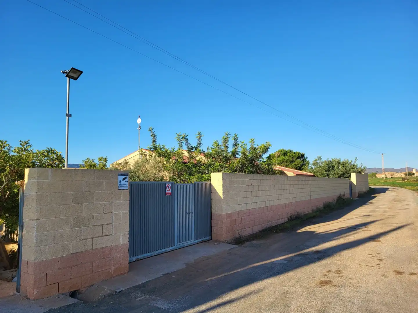 Vista exterior de Finca rústica en venda en Cartagena amb Jardí privat, Piscina i Moblat