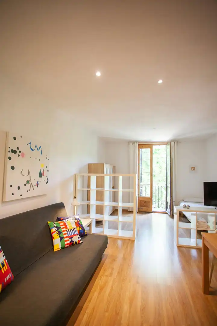 Habitación de Piso de alquiler en Barcelona con Aire acondicionado, Calefacción y Amueblado