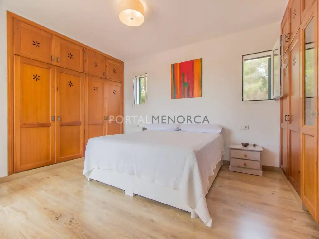 Dormitori de Casa o xalet en venda en Alaior amb Aire condicionat, Jardí privat i Piscina