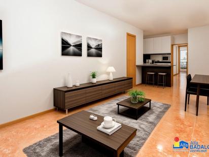 Living room of House or chalet for sale in Badalona  with Heating, Terrace and Balcony