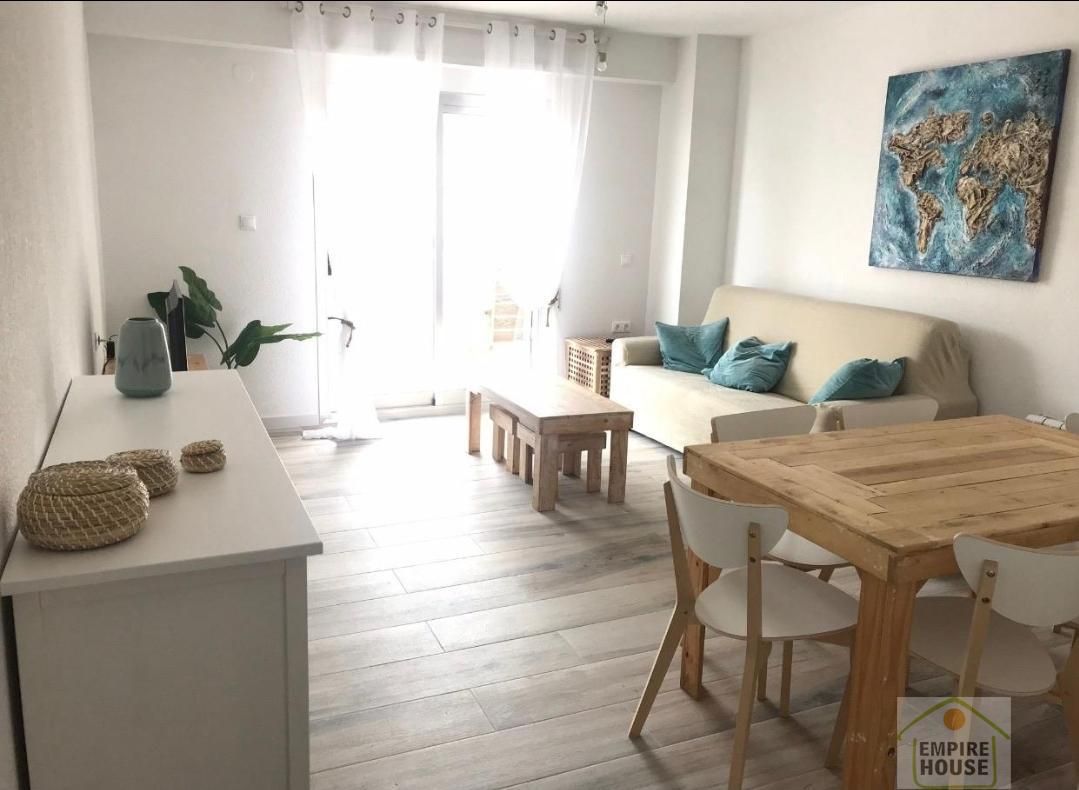 Living room of Apartment to rent in Sueca  with Air Conditioner, Furnished and Balcony