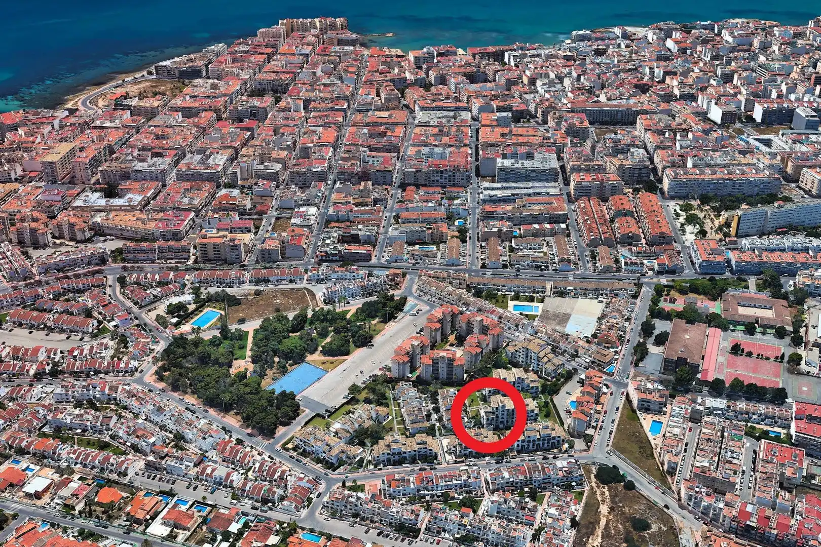 Exterior view of Attic for sale in Torrevieja  with Air Conditioner, Heating and Terrace