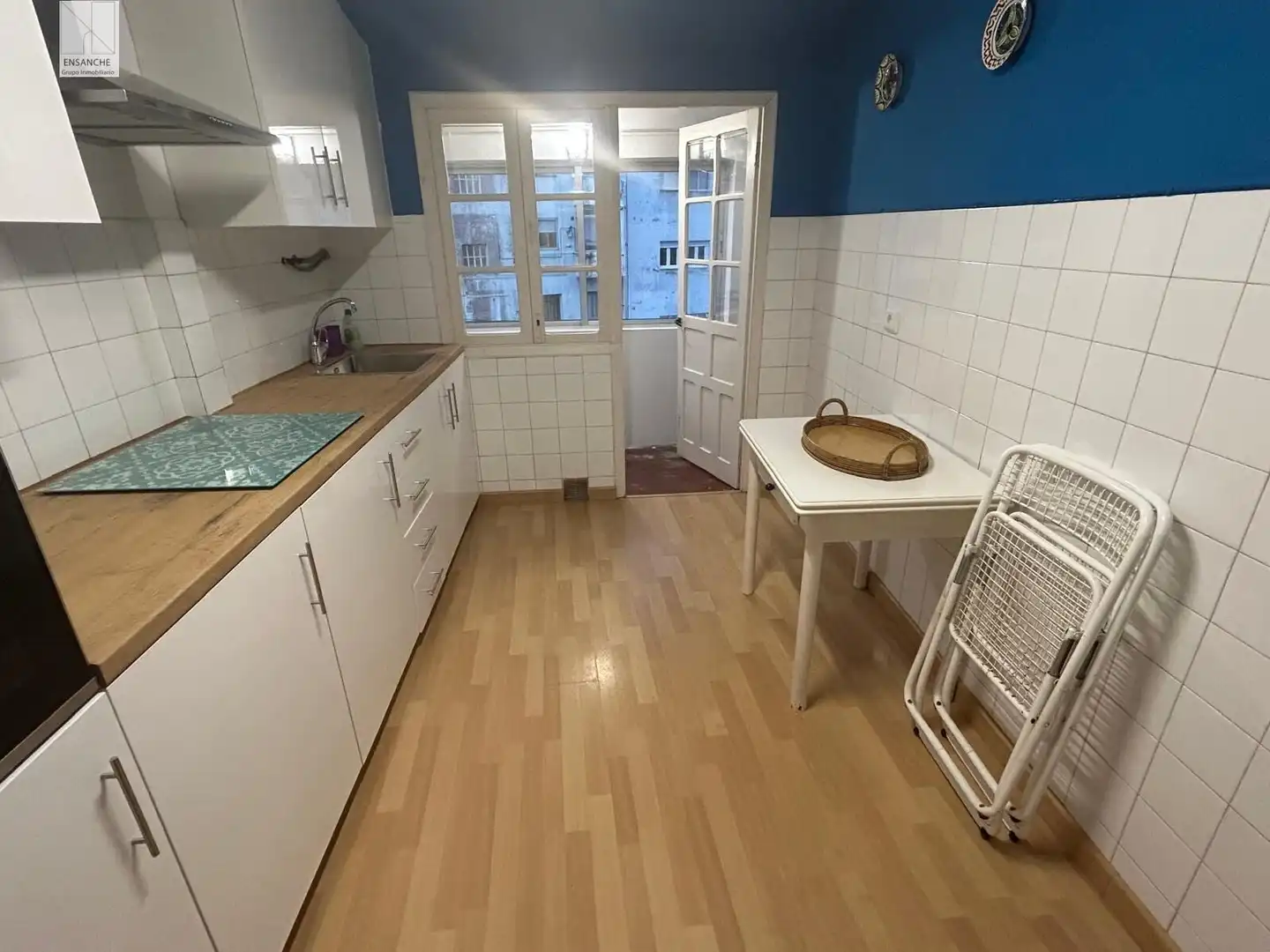 Kitchen of Flat for rent in Santiago de Compostela   with Heating and Furnished
