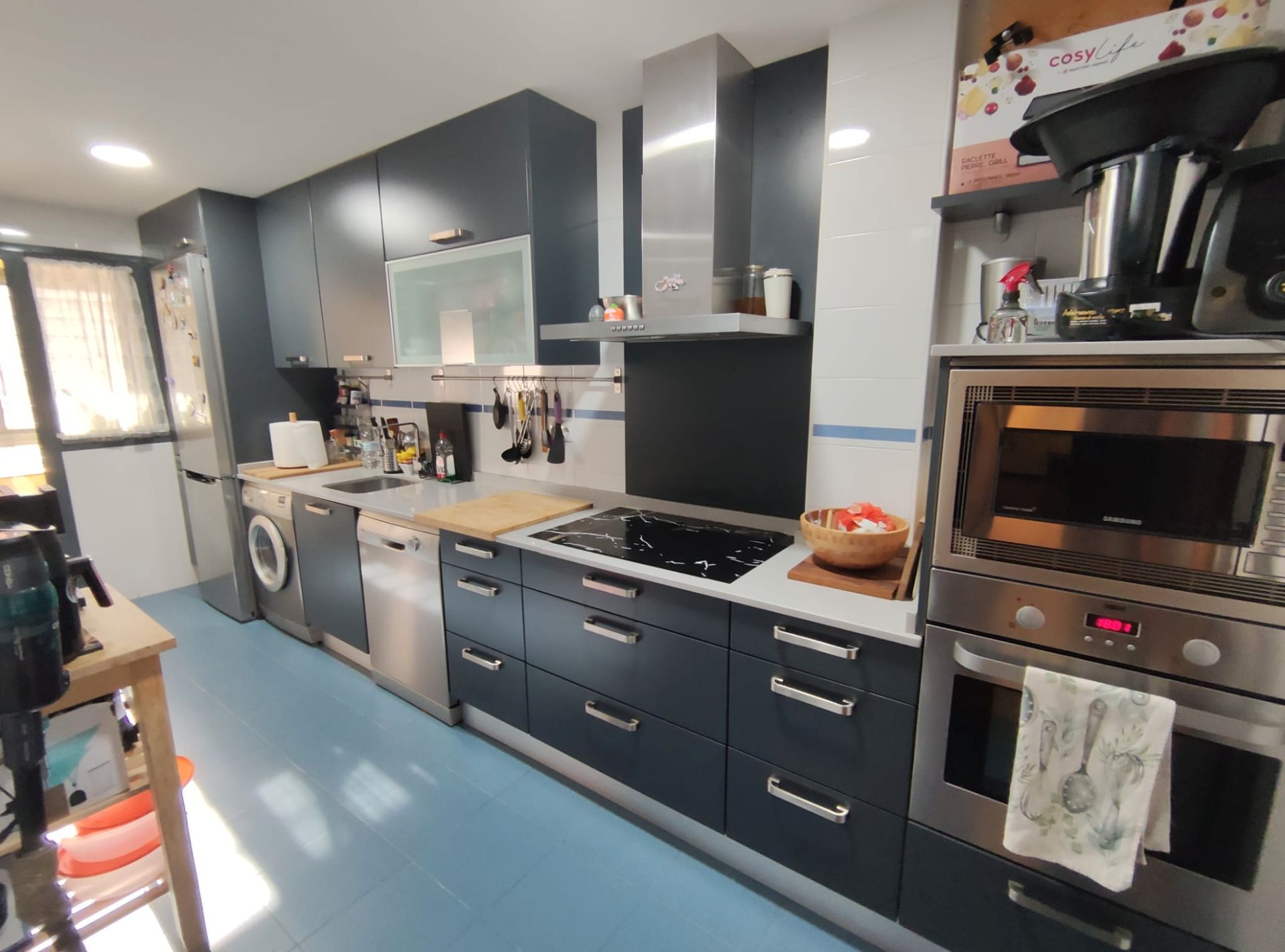 Kitchen of Flat for sale in Torrejón de Ardoz  with Air Conditioner, Heating and Parquet flooring