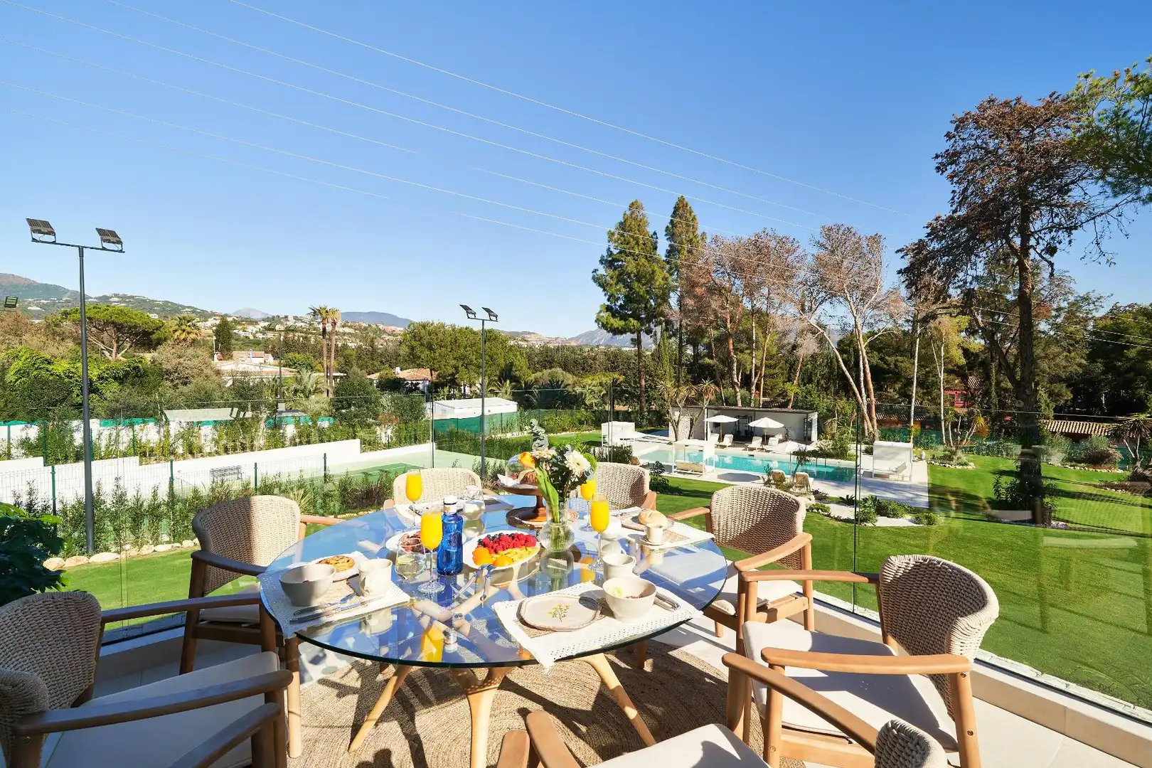 Terraza de Casa o chalet en venta en Marbella con Aire acondicionado, Calefacción y Jardín privado