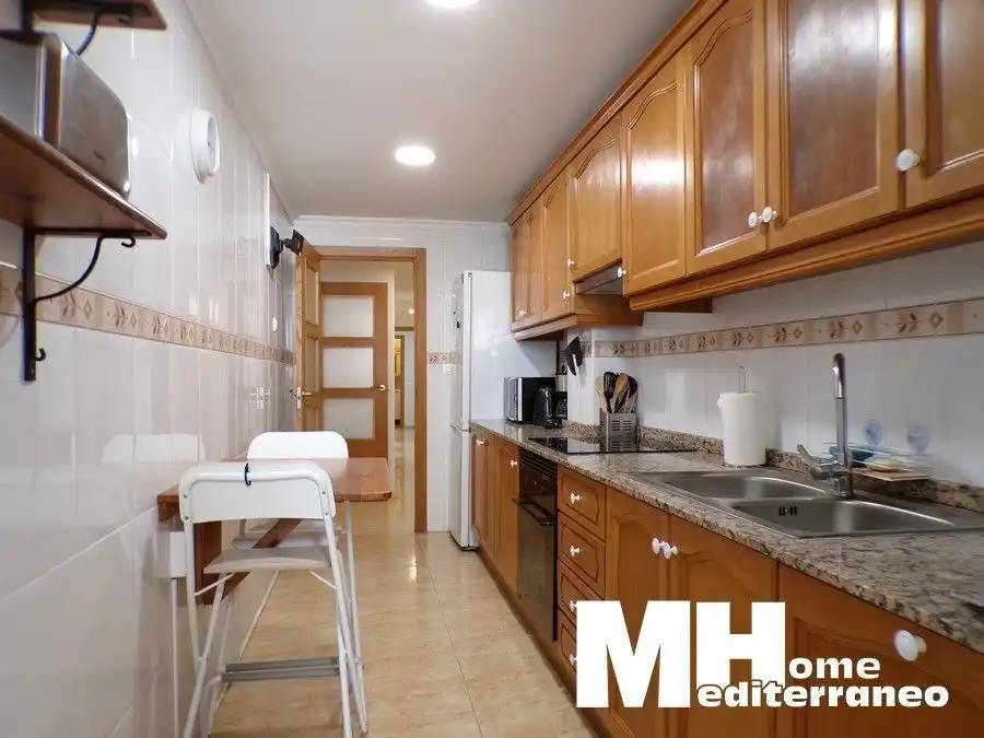 Kitchen of Flat for rent in Canet d'En Berenguer  with Air Conditioner, Heating and Terrace