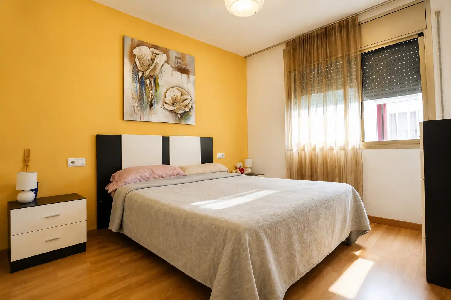 Schlafzimmer von Wohnung zum Verkauf in La Pobla de Mafumet mit Klimaanlage und Balkon