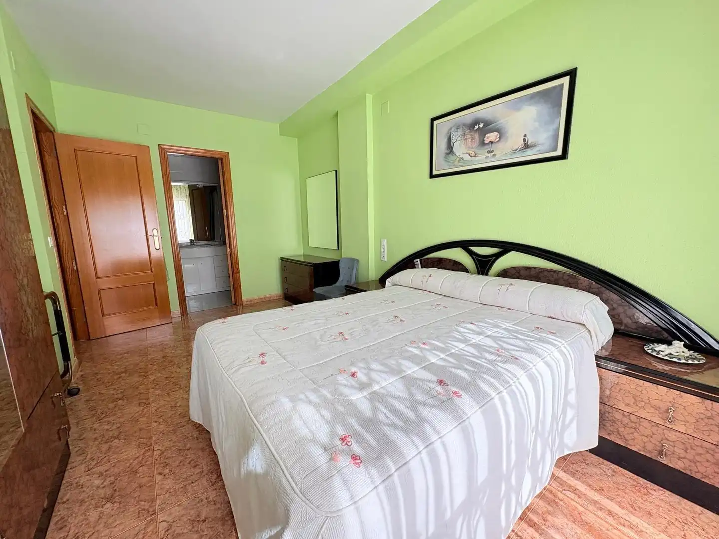 Schlafzimmer von Wohnung zum Verkauf in Albal mit Klimaanlage, Abstellraum und Balkon
