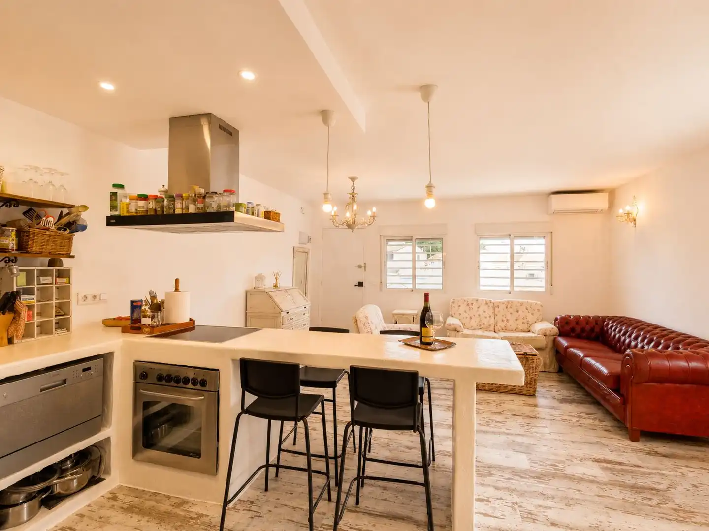 Kitchen of Flat for sale in Santa Pola  with Air Conditioner, Heating and Terrace