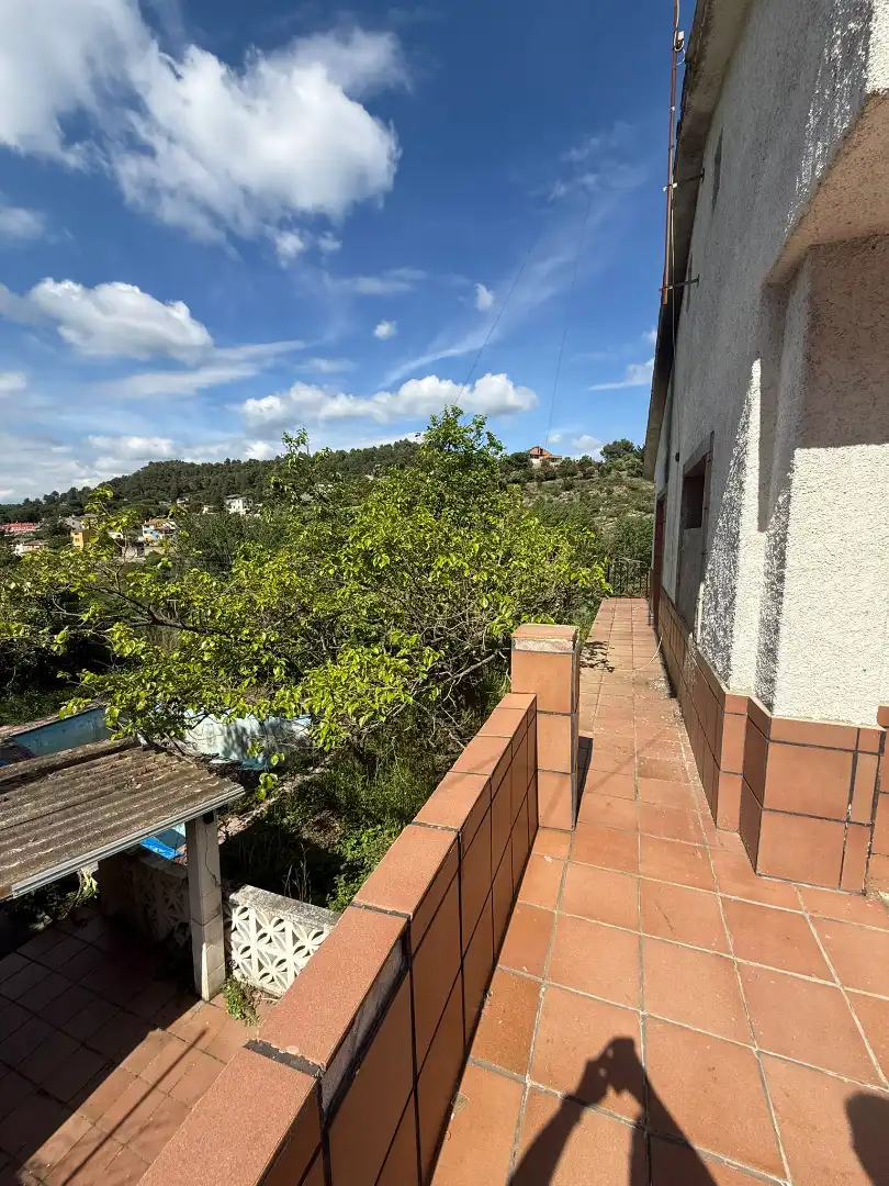 Terraza de Casa o chalet en venta en Monistrol de Calders con Jardín privado, Terraza y Piscina