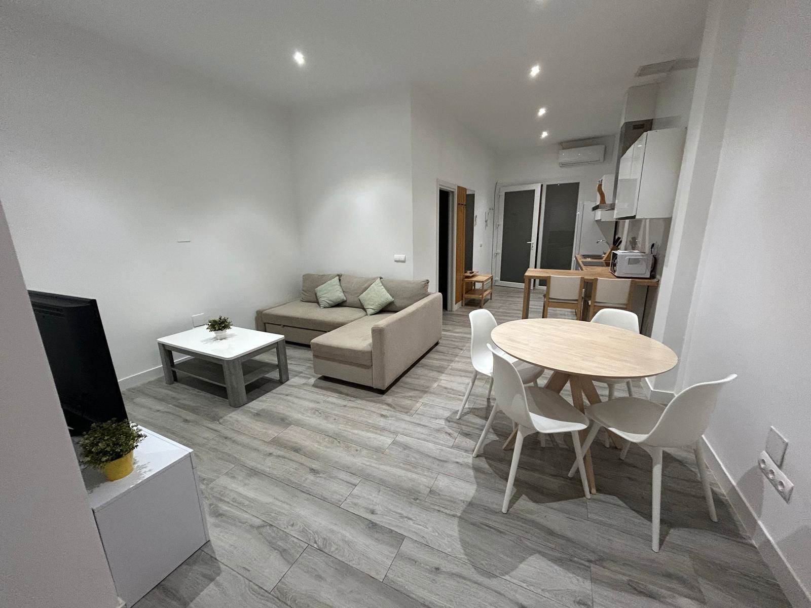 Living room of Single-family semi-detached to rent in Málaga Capital  with Air Conditioner, Furnished and Washing machine