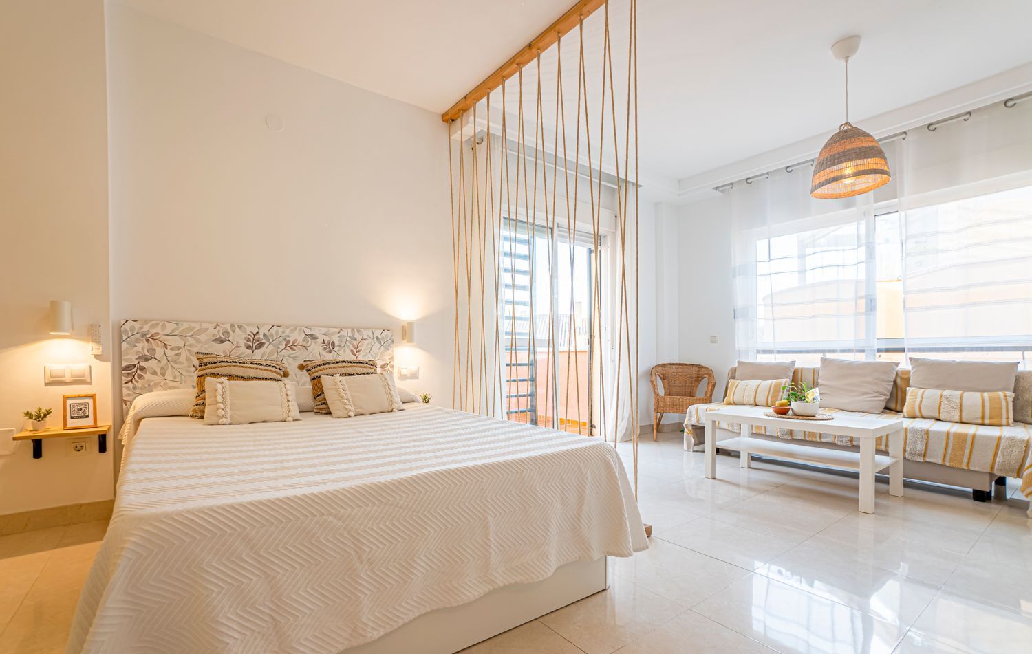 Bedroom of Flat for sale in Rincón de la Victoria  with Air Conditioner, Storage room and Swimming Pool