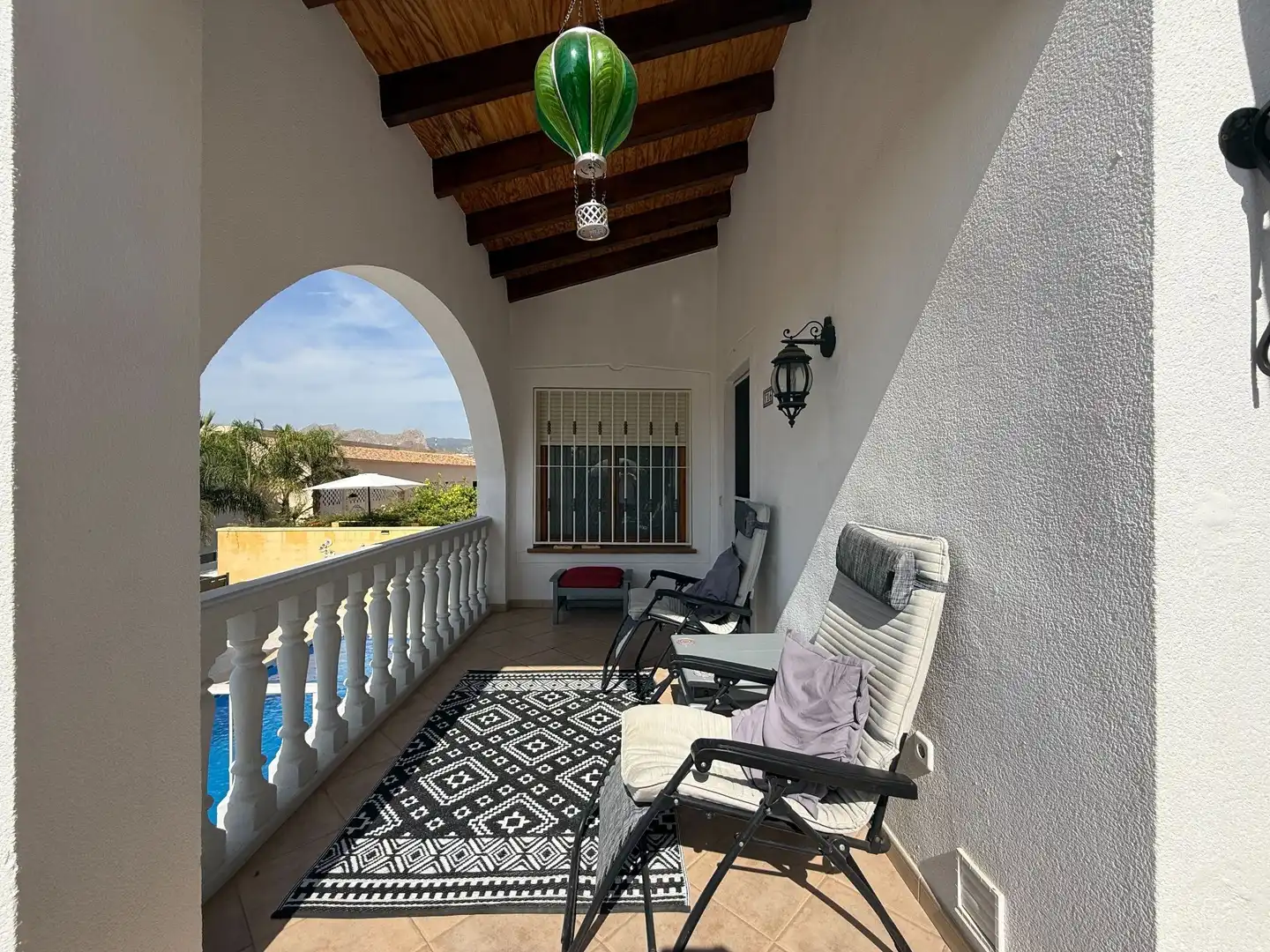 Terraza de Casa o chalet en venta en Relleu con Aire acondicionado, Calefacción y Jardín privado