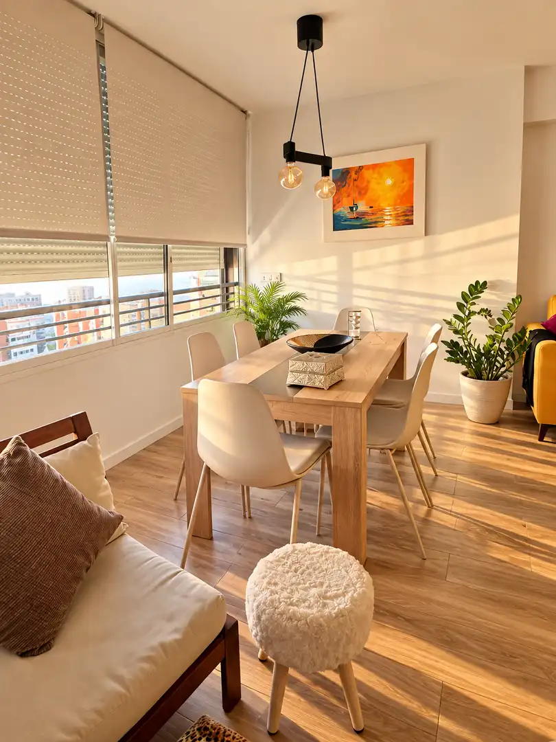 Dining room of Apartments for sale in Juzgados - Plaza de Toros