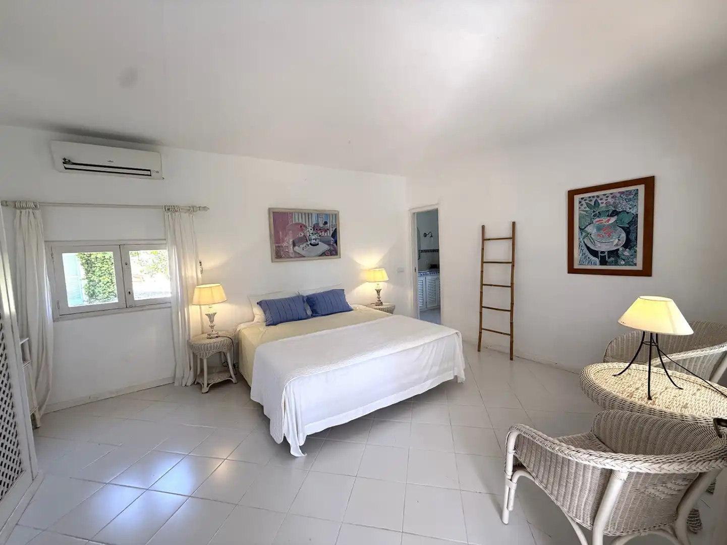 Bedroom of Houses for sale in Santa Eulària des Riu  with Air Conditioner, Heating and Terrace