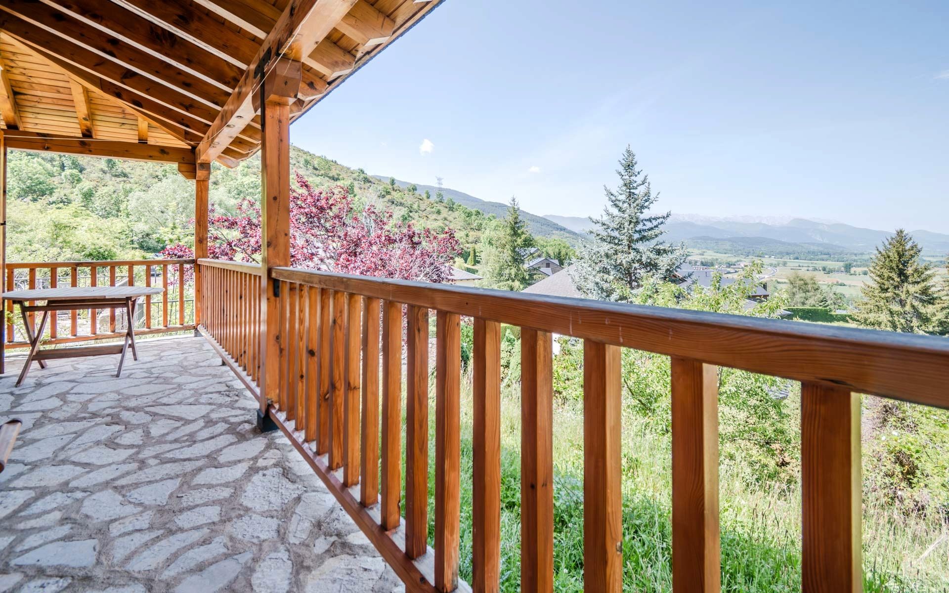 Terrassa de Casa o xalet en venda en Fontanals de Cerdanya amb Calefacció, Jardí privat i Terrassa