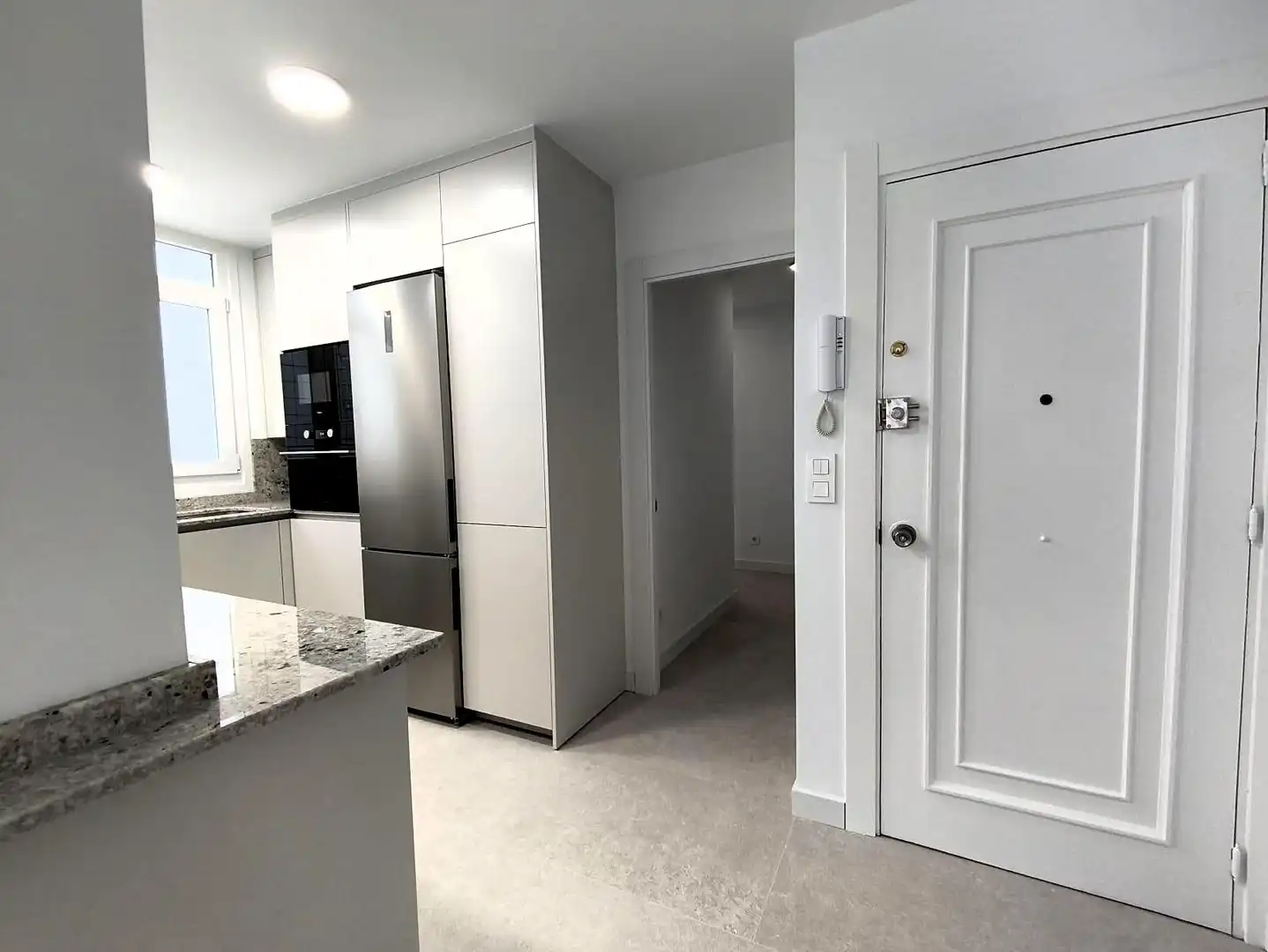 Cocina de Piso de alquiler en Santander con Calefacción