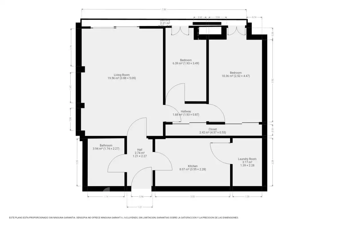 Wohnung zum Verkauf in Vilanova i la Geltrú mit Klimaanlage, Heizung und Balkon