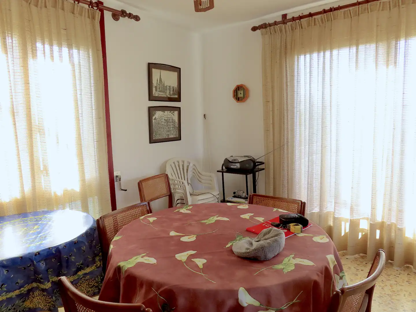 Comedor de Piso en venta en Empuriabrava con Jardín privado, Terraza y Amueblado
