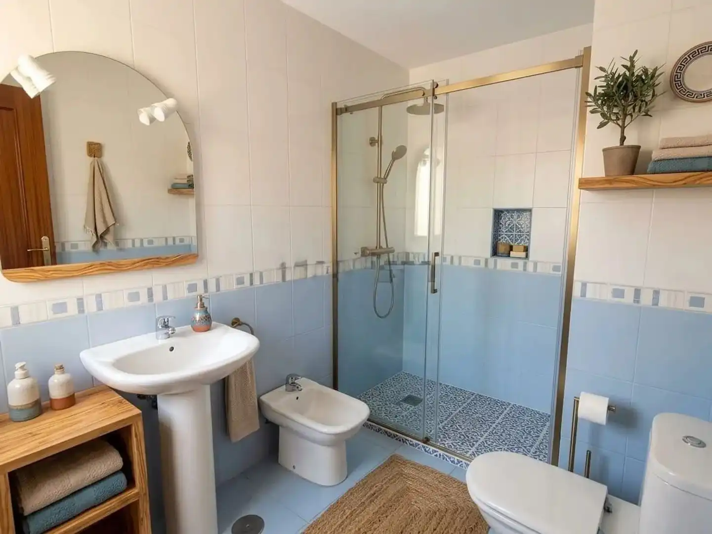 Baño de Ático en venta en Málaga con Piscina comunitaria