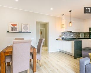 Dining room of Flat to rent in  Barcelona Capital  with Air Conditioner, Heating and Furnished