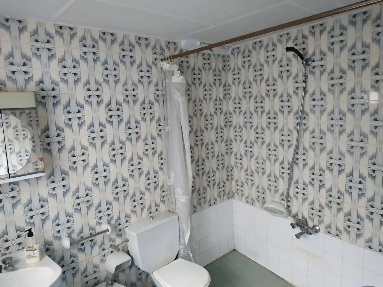 Badezimmer von Haus oder Chalet zum Verkauf in Don Benito mit Klimaanlage und Terrasse