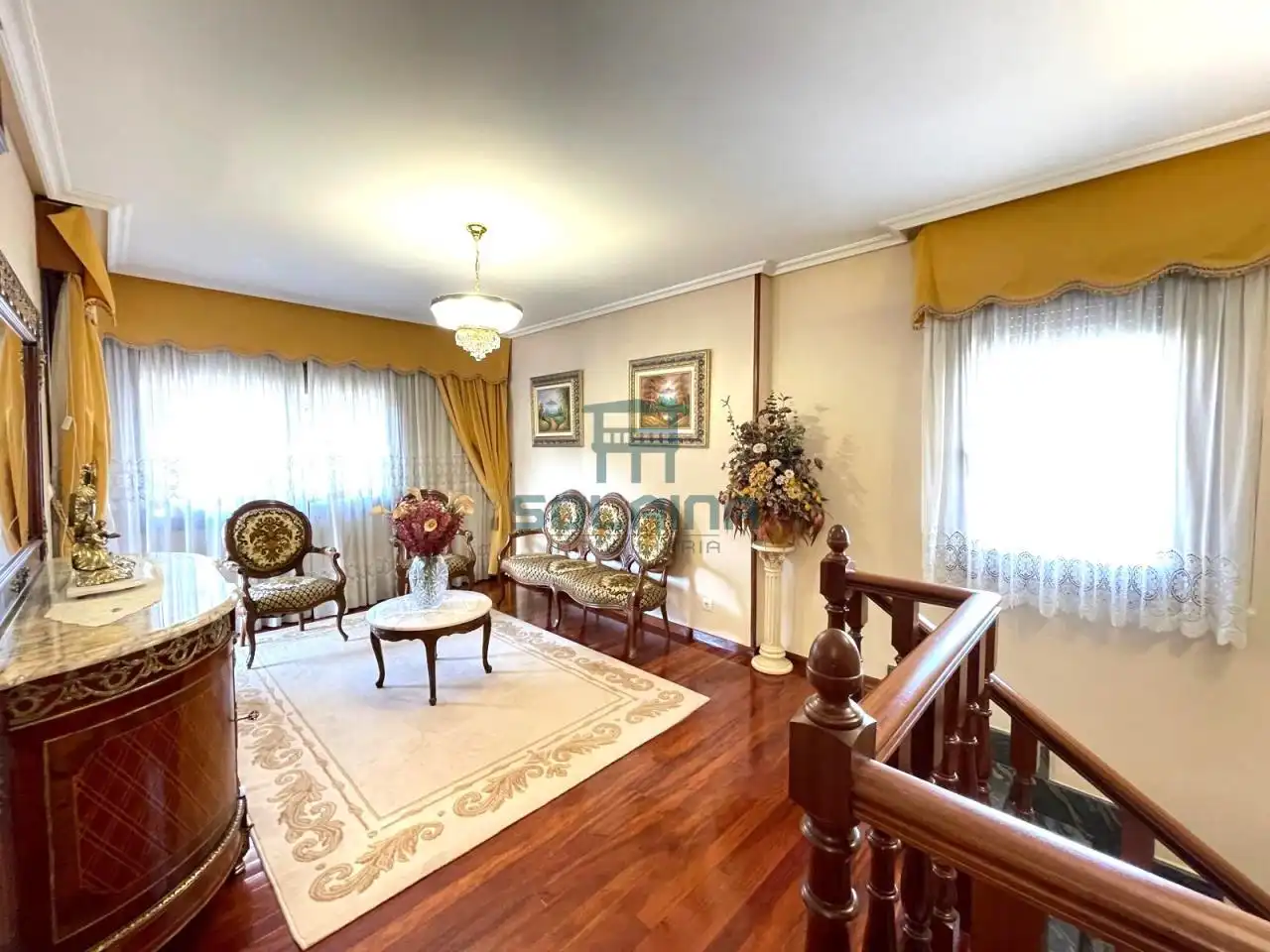Sala de estar de Casa o chalet en venta en Ourense Capital  con Calefacción, Jardín privado y Terraza