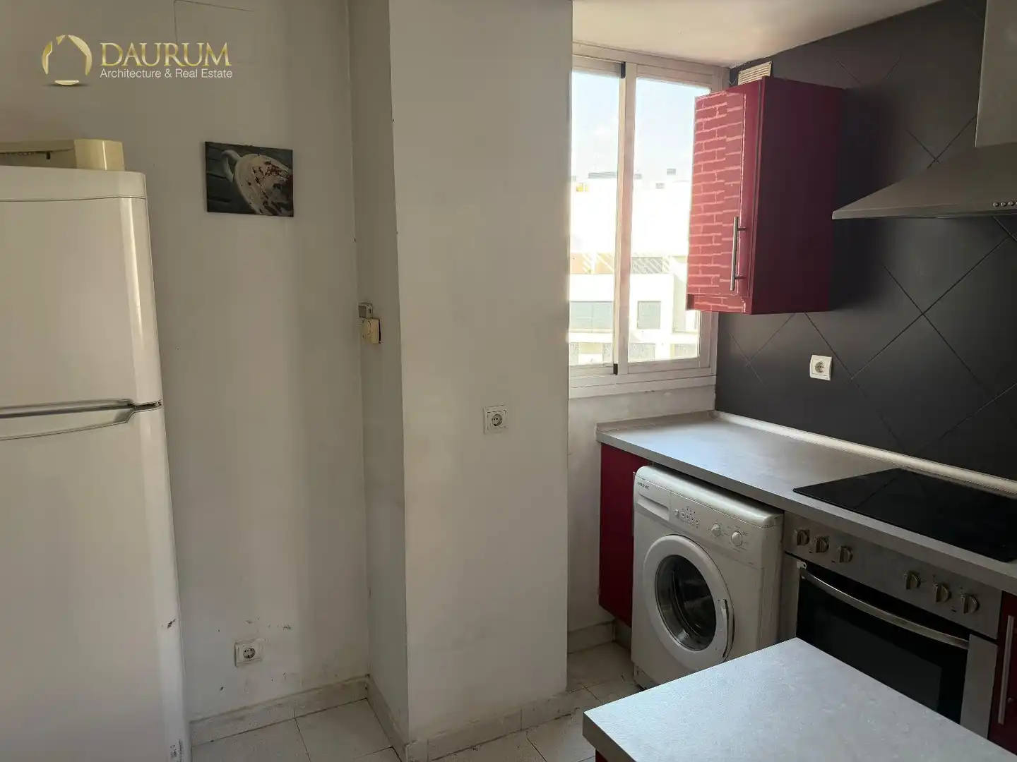 Kitchen of Flat for sale in Madrid  with Air Conditioner, Heating and Storage room