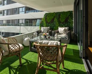 Terrace of Apartment for sale in  Madrid Capital  with Air Conditioner, Terrace and Swimming Pool