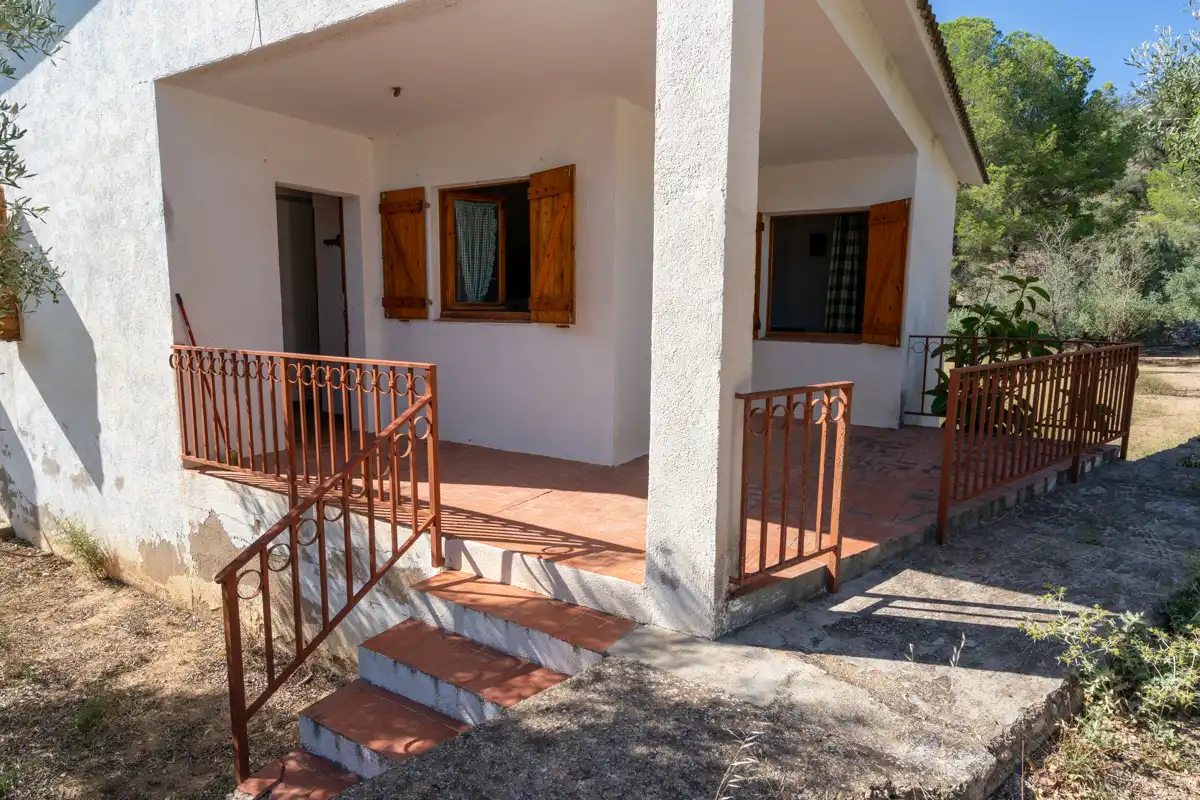 Vista exterior de Finca rústica en venda en Tortosa amb Terrassa