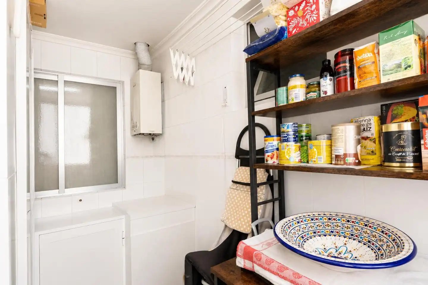 Kitchen of Flat for sale in Santa Pola  with Air Conditioner, Terrace and Furnished