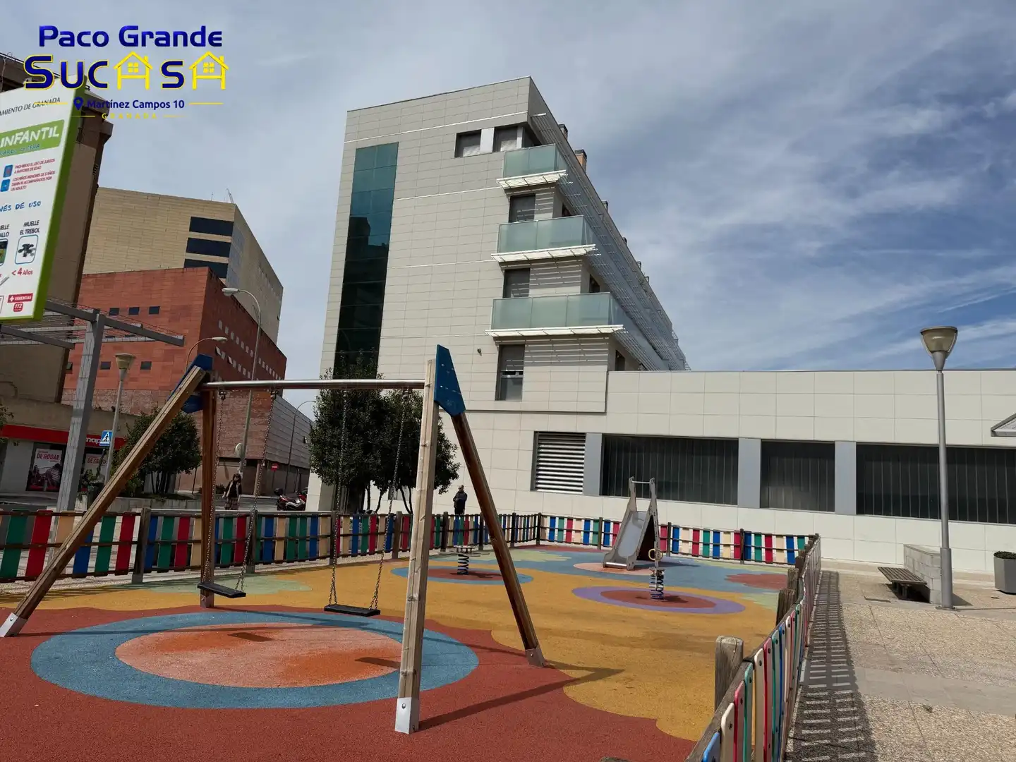 Exterior view of Flat for rent in Granada  with Air Conditioner, Heating and Parquet flooring